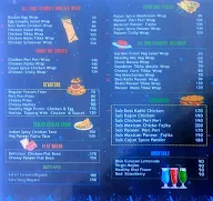 WrapKing - The Sushail Cafe menu 2