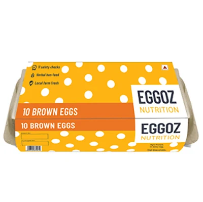 Eggoz Gold Egg Pack Of 10 1 Qty