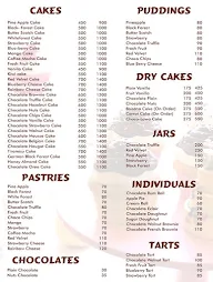 Box Of Cake menu 1