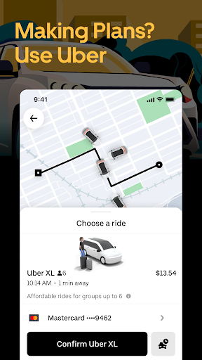 Uber - Request a ride screenshot #2