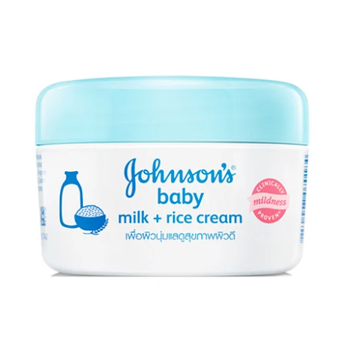 Kem Dưỡng Da Chứa Sữa và Gạo Johnson's Baby (hũ) 50g_1.jpg