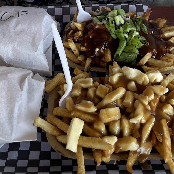 Poutine and burgers