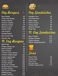 Maharaja Burger menu 4