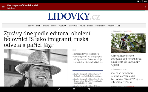 Newspapers of Czech Republic Screenshots 1