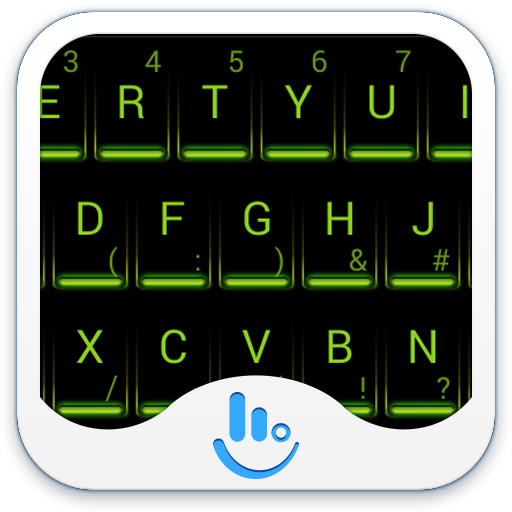 TouchPal Neon Glow Keyboard 音樂 App LOGO-APP開箱王