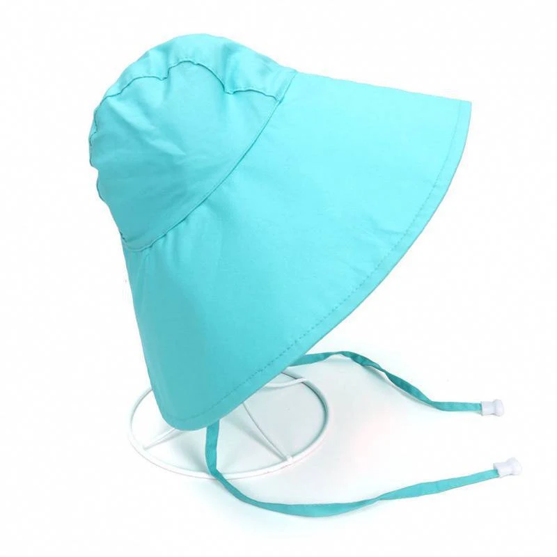 Nieuwe kinderen zonnebrandcrème baby strandhoed zonnescherm
