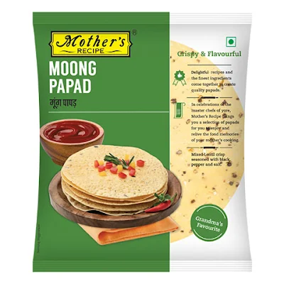 Mothers Recipe Papad - Moong - 200 g