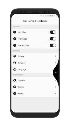 Full Screen Gestures Androidアプリ Applion