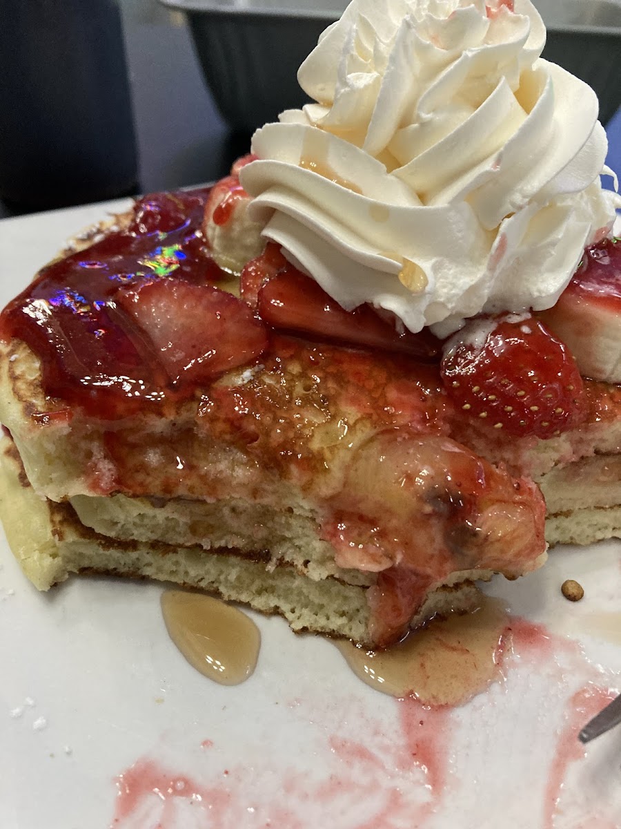 Gluten-Free Pancakes at D'Lua Bettendorf Fusion Cuisine & Bar