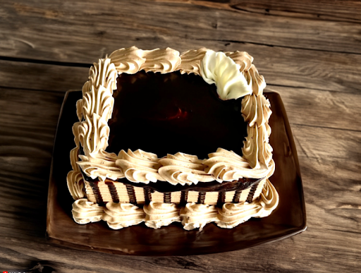 Creamy Chocolate Couple Cake [250 Gms]