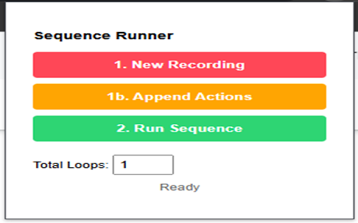 Sequence Runner screenshot 1
