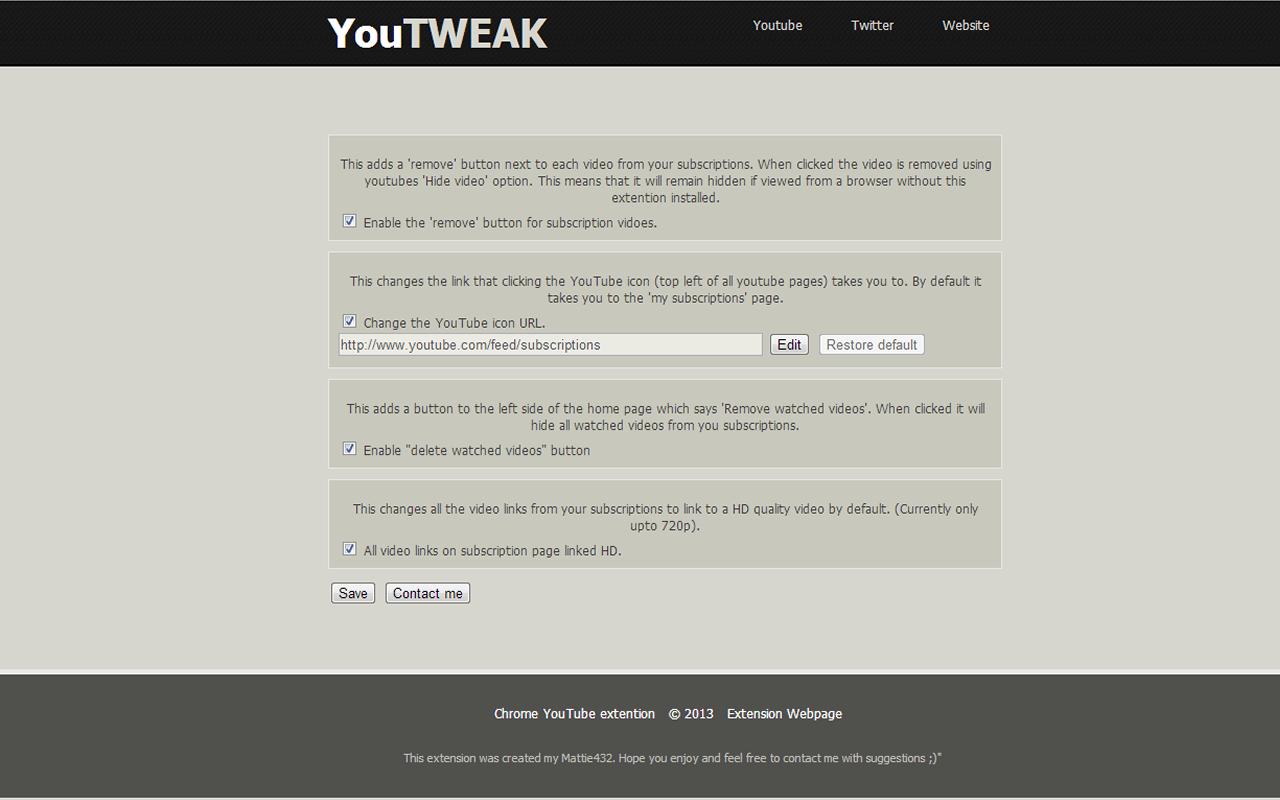 YouTweak for YouTube™ - Subscription Manager Preview image 3