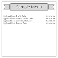 Vandy Eggless Home Bakery menu 1