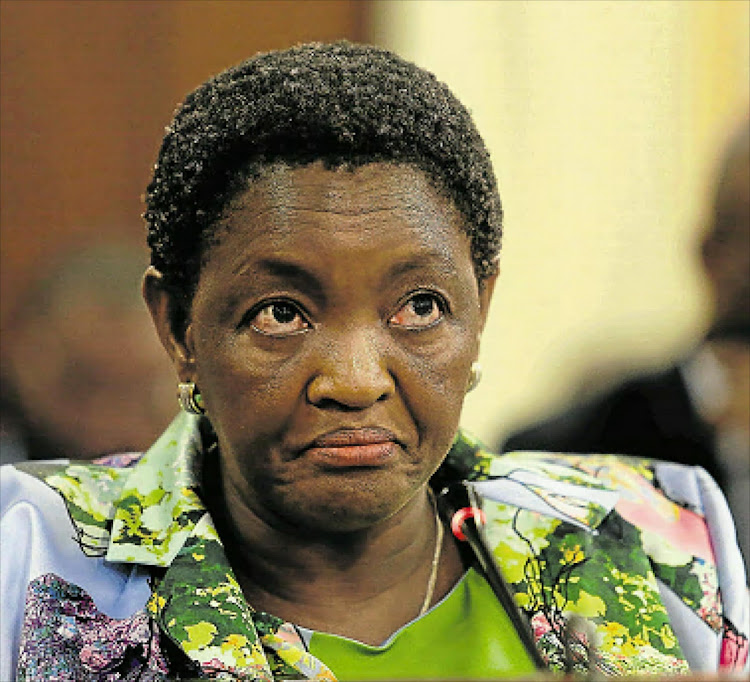 Social Development minister Bathabile Dlamini