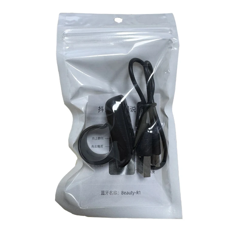 Draagbare Bluetooth-ring afstandsbediening voor thuis. Bedien muziek, presentaties en meer handsfree en gemakkelijk. Eenvoudig te gebruiken.