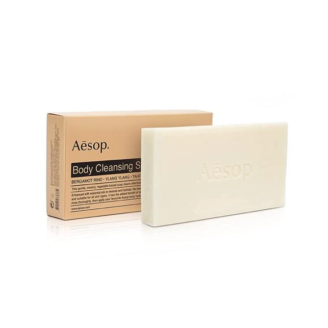 Amazon.com : Aesop Body Cleansing Slab | 310g/10.93oz All Natural Bar Soap for All Skin Types | Bergamot Rind, Ylang Ylang, Tahitian Lime | Paraben, Cruelty-Free &amp; Vegan Face Soap Bar for