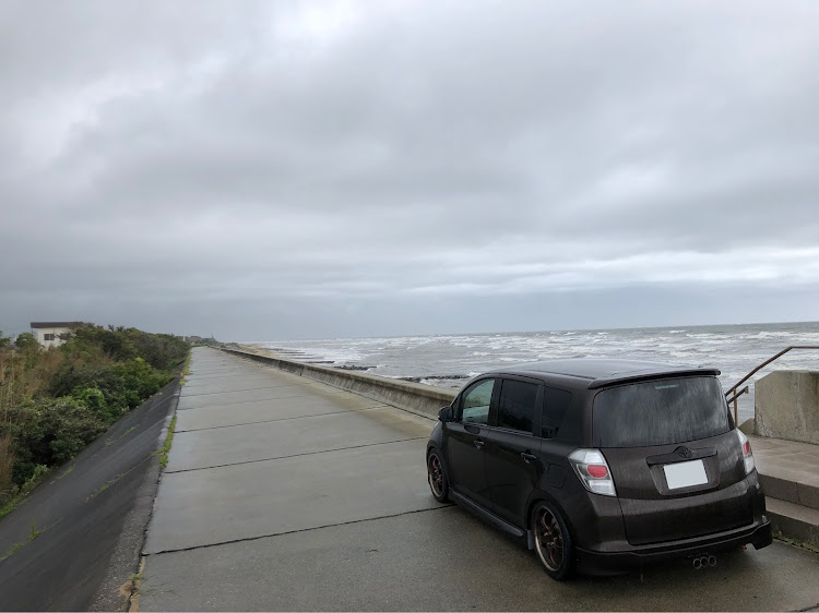 ラクティスの台風・三重県上陸・風がひどいに関するカスタム事例の投稿画像1枚目