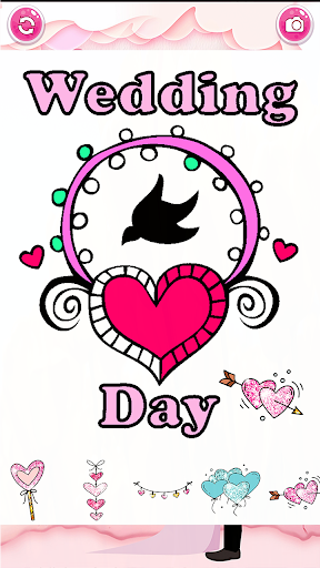 Surprise Bride  Groom Wedding Coloring Pages