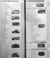 Hotel Vishranti menu 1