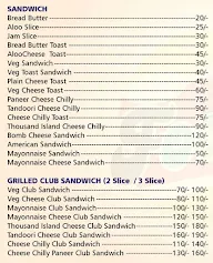 Foodies menu 1
