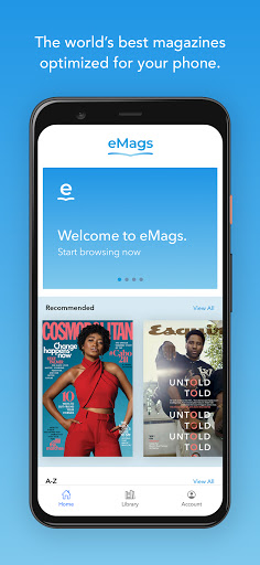 Screenshot eMags Newsstand