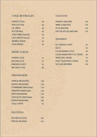 Sattva Vegetarian's Restaurant menu 5