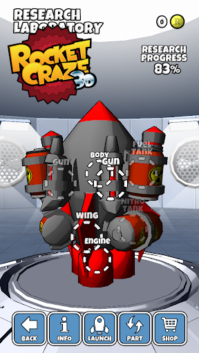 Rocket Craze 3D (Mod Money)