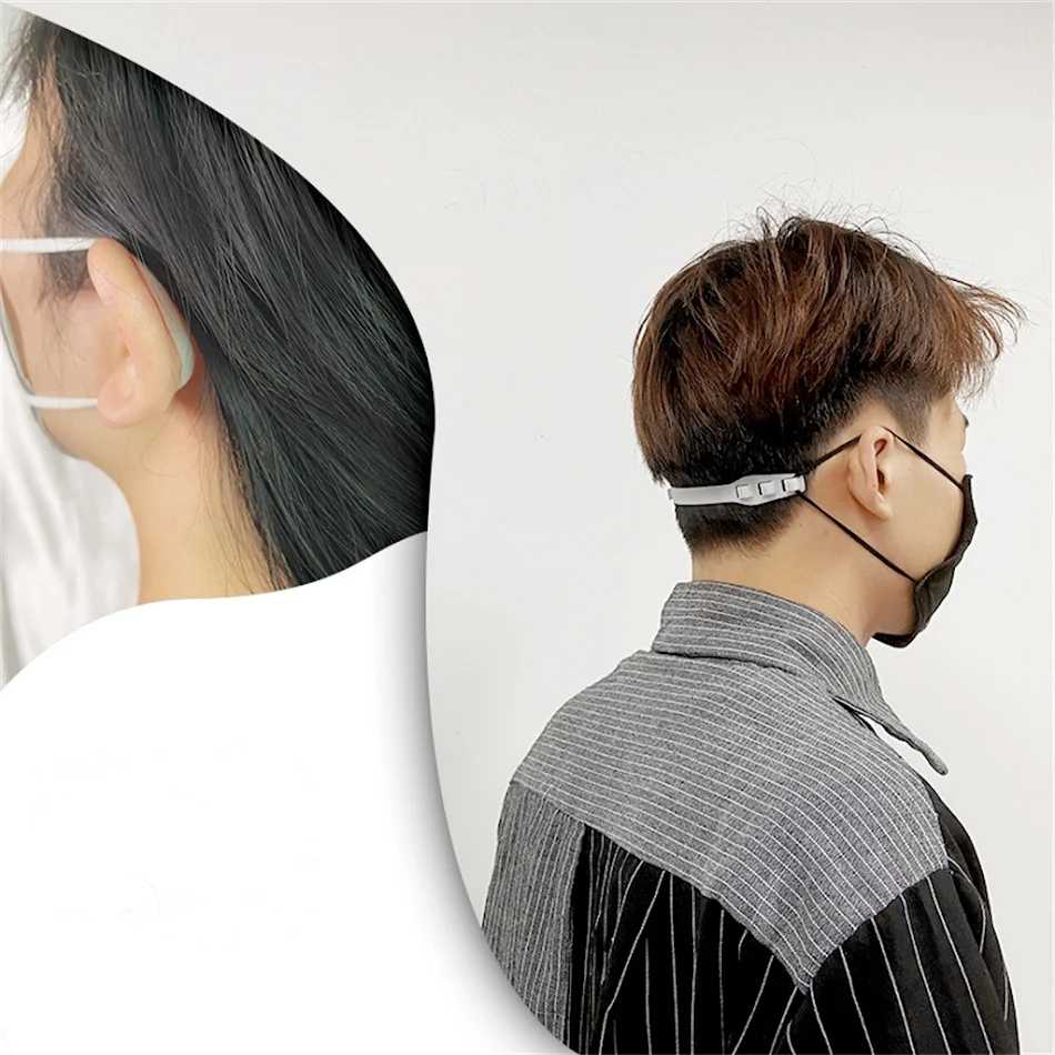 Gancho de hebilla para mascarilla y orejeras Ajuste seguro y cómodo Mantén tu mascarilla y orejeras en su lugar Fácil de usar Alivio de la presión