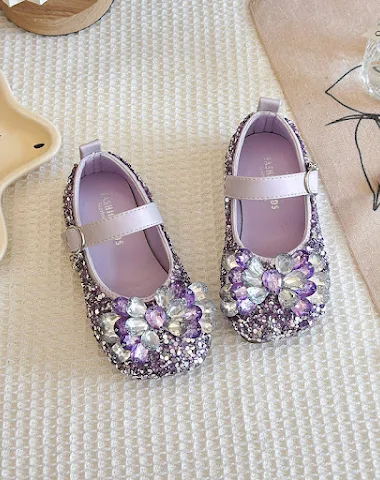 Chaussures Diamant Verre Filles Per - 1
