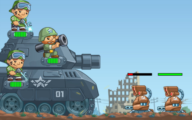 Defend The Tank Game chrome extension