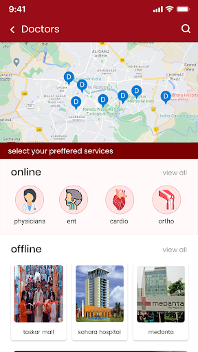 Screenshot Taskar Digital Health at 1INR