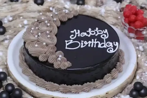 Birthday Chocolate Cream Cake