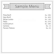 Agarwal Bikaneri Sweets menu 1