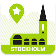 Stockholm Travel Guide - City Map, top Highlights  Icon