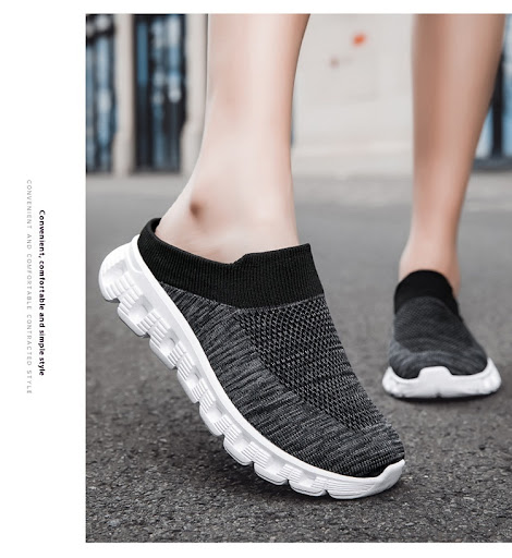 Title 15, Flyknit Slip-on Loafers Sock Mesh Breathable Tr...