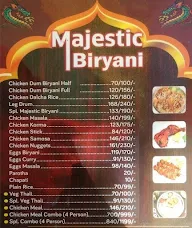 All Time Majestic Biryani House menu 2