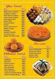 Hanuman Sweets menu 8