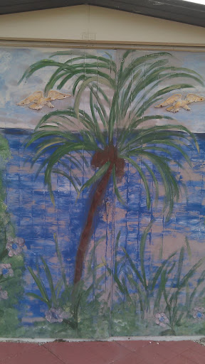 Palm Tree Mural