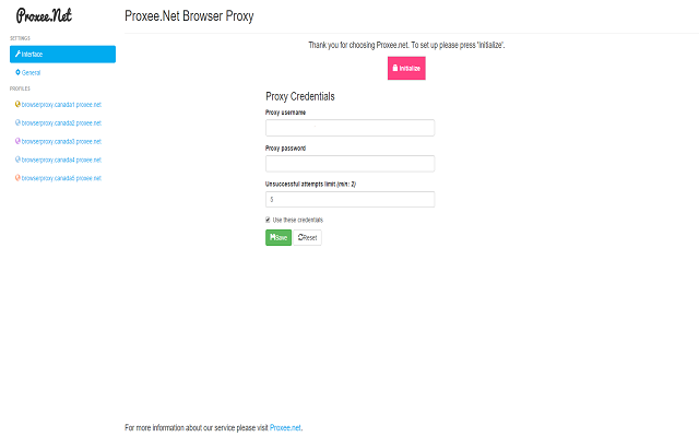 Proxee.net Browser Proxy Preview image 1