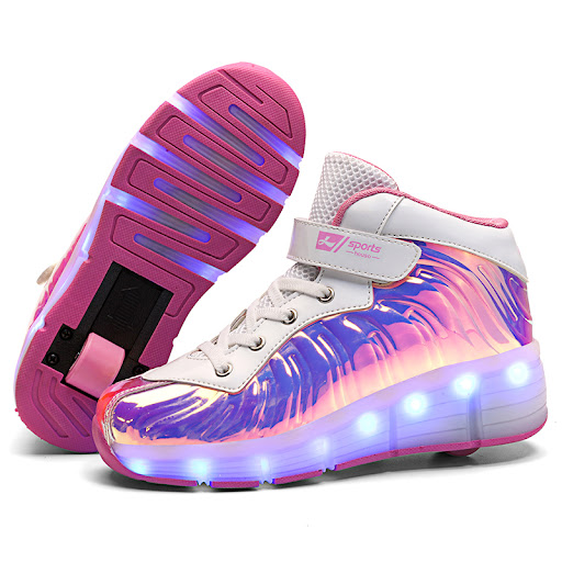 Title 8, Childrens and Adolescents Wheel Shoes Single W...