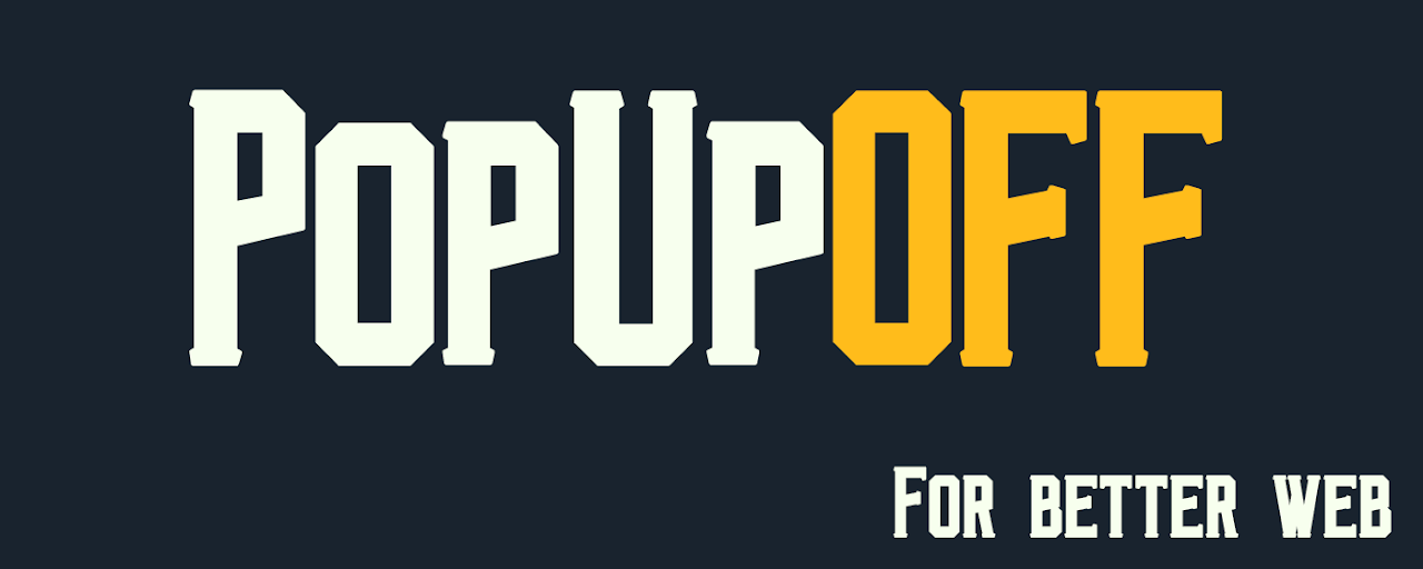 PopUpOFF - Popup and overlay blocker Preview image 2