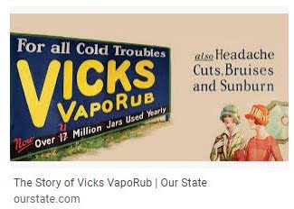 Our State Magazine
The Story of Vicks VapoRub | Our State
https://www.ourstate.com/lunsford-richardson/