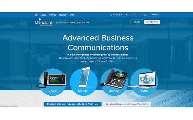 DynaLink Communications chrome extension
