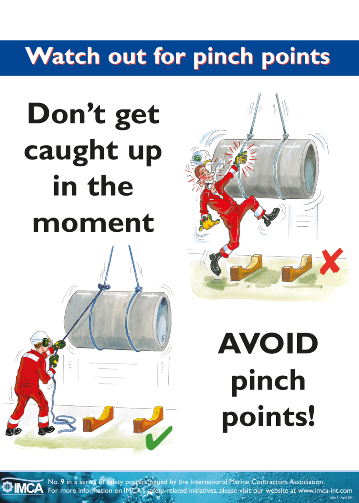 Safety Talk About Pinch Points - Safetytalker