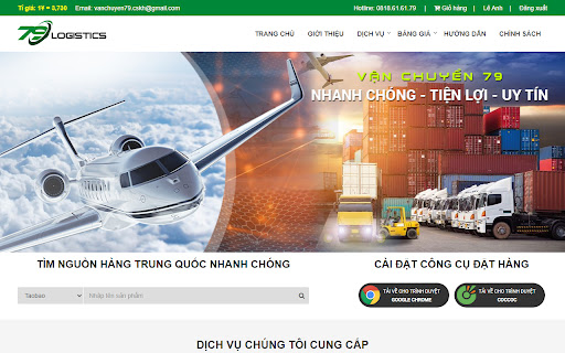 Công cụ đặt hàng - Vanchuyen79.com