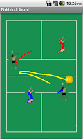 Pickleball Tactics Board Screenshot