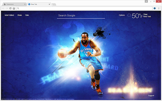 Nba Oklahoma City Thunder Okc Hd Themes