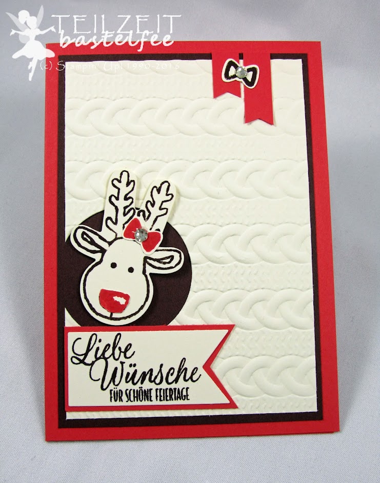 Stampin' Up! – In{k}spire_me #270, Christmas, Weihnachten, Ausgestochen weihnachtlich, Cookie Cutter Christmas, Stanze Lebkuchenmännchen, Cookie Cutter Punch, reindeer, Drauf und Dran, Banner, Tin of Tags