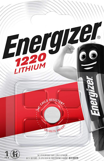 pile energizer CR1220 lithium