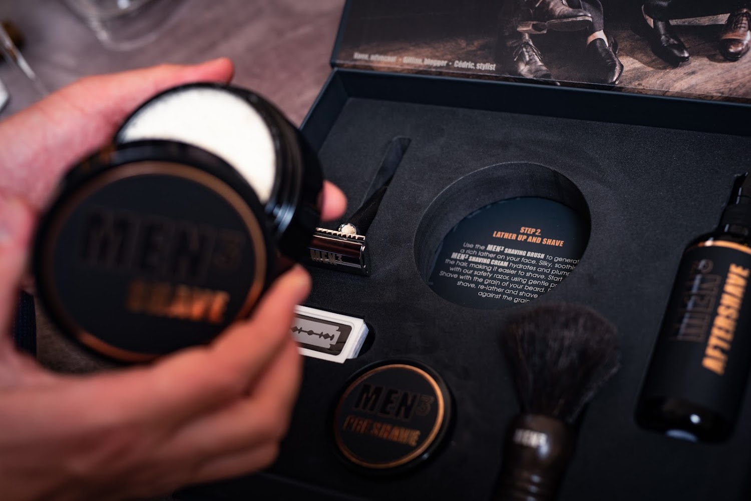 zenhuis personeelscadeau men3 shave box 